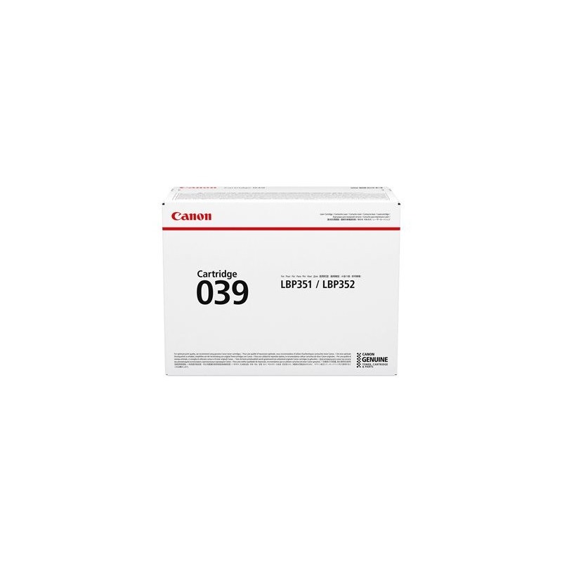 CANON toner CRG 039 standard capacity CANON toner CRG 039 standard capacity