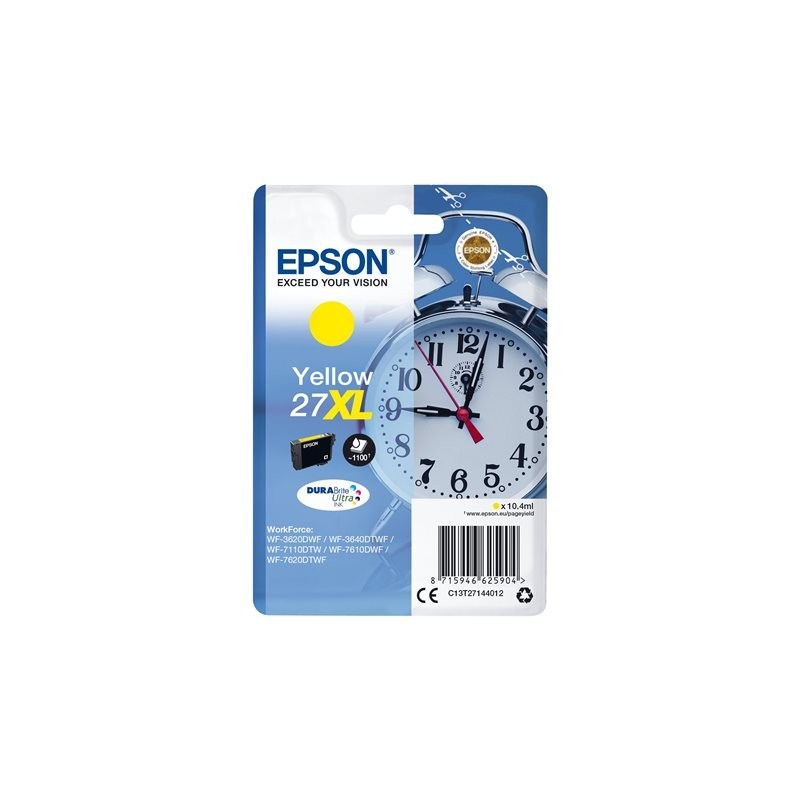 EPSON C13T27144012 Tusz Epson T2714 yellow XL DURABrite