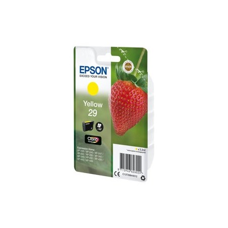 EPSON C13T29844012 Tusz Epson Singlepack yellow 29 Claria Home 3,2 ml EPSON C13T29844012 Tusz Epson Singlepack yellow 29 Claria Home 3,2 ml