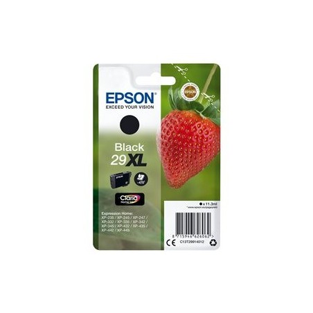 EPSON C13T29914012 Tusz Epson Singlepack black 29XL Claria Home EPSON C13T29914012 Tusz Epson Singlepack black 29XL Claria Home