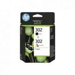 Combo Pack Ink 302BK+CL X4D37AE Combo Pack Ink 302BK+CL X4D37AE