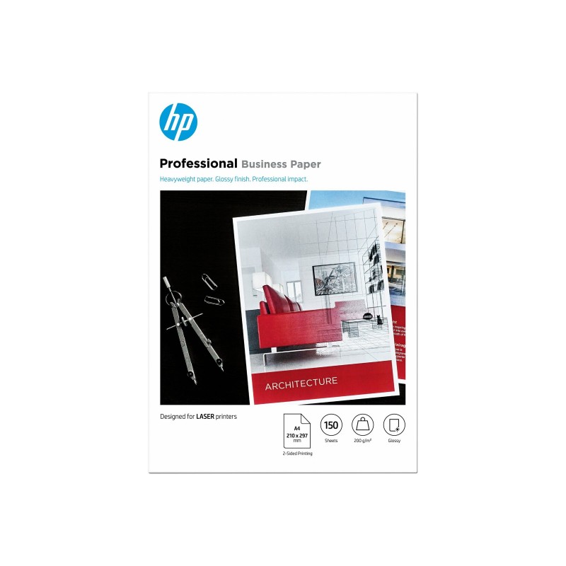 HP Prof Gls LJ A4 200g 150sh FSC Paper HP Prof Gls LJ A4 200g 150sh FSC Paper