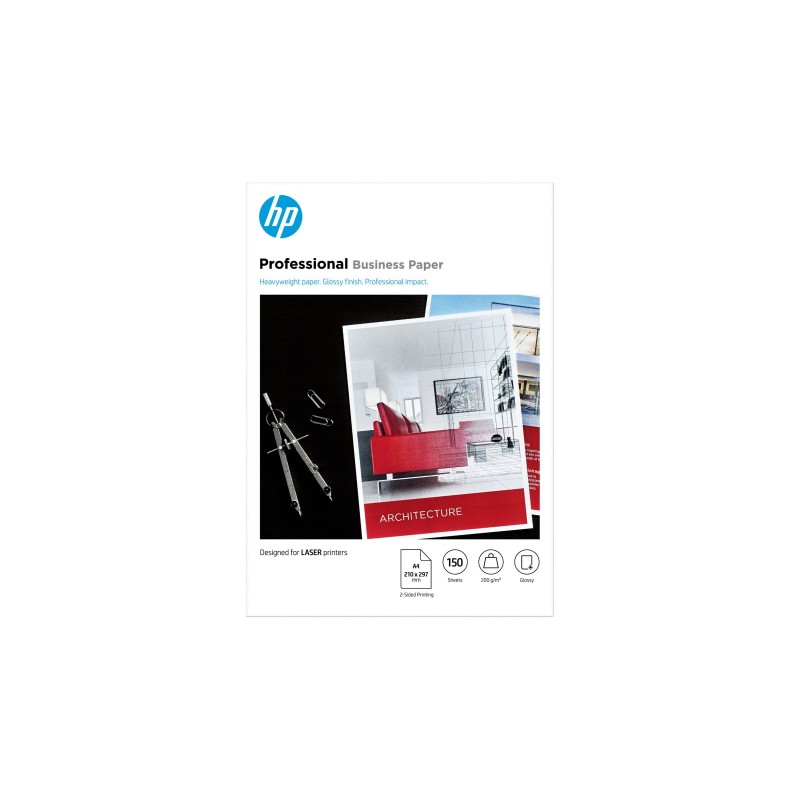 HP Prof Gls LJ A4 200g 150sh FSC Paper HP Prof Gls LJ A4 200g 150sh FSC Paper