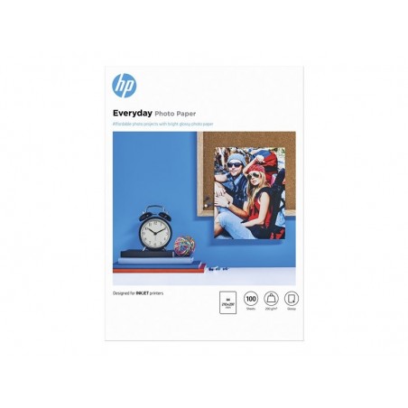 HP Everyday Glossy Photo Paper A4 100 sheet 200g/m²