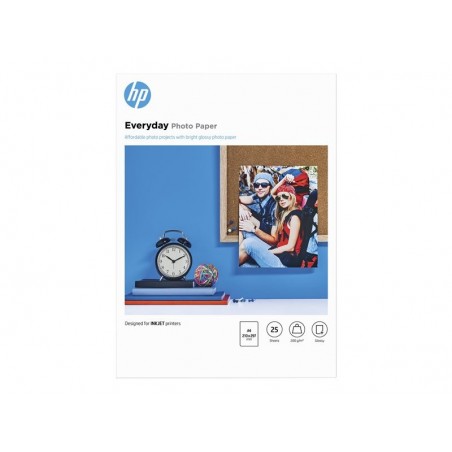 HP Everyday Glossy Photo Paper A4 25 sheet 200g/m²
