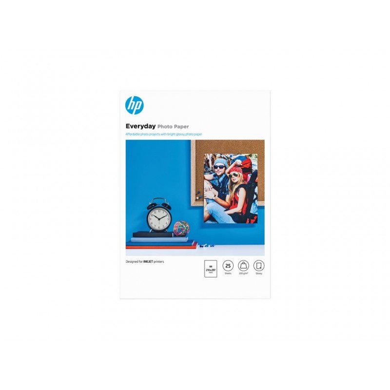 HP Everyday Glossy Photo Paper A4 25 sheet 200g/m²