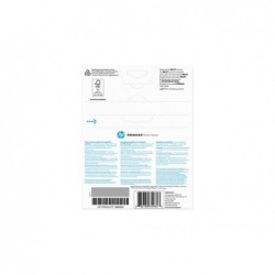 HP Advanced glossy photo paper inkjet 250g/m2 130x180mm 25 sheets 1-pack borderless