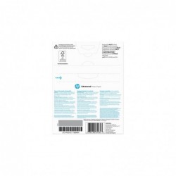 HP Advanced glossy photo paper inkjet 250g/m2 130x180mm 25 sheets 1-pack borderless