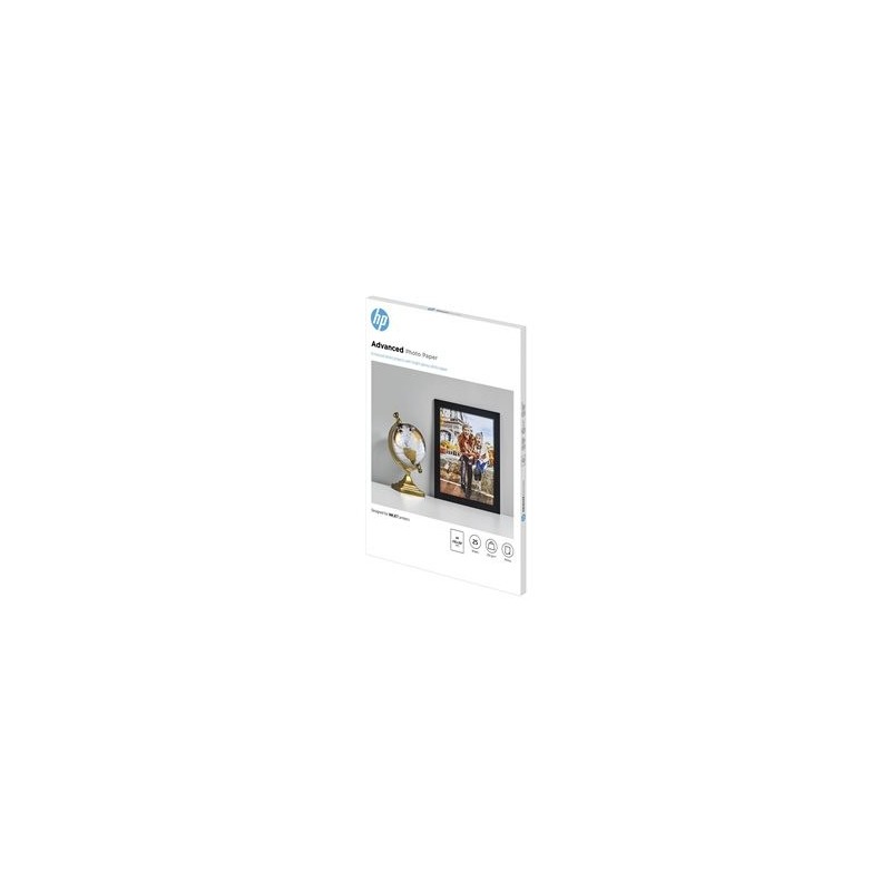 HP Q5456A Advanced glossy photo paper inkjet 250g/m2 A4 25 sheets 1-pack