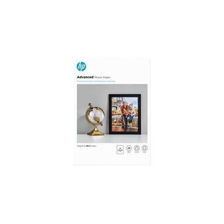 HP Q5456A Advanced glossy photo paper inkjet 250g/m2 A4 25 sheets 1-pack