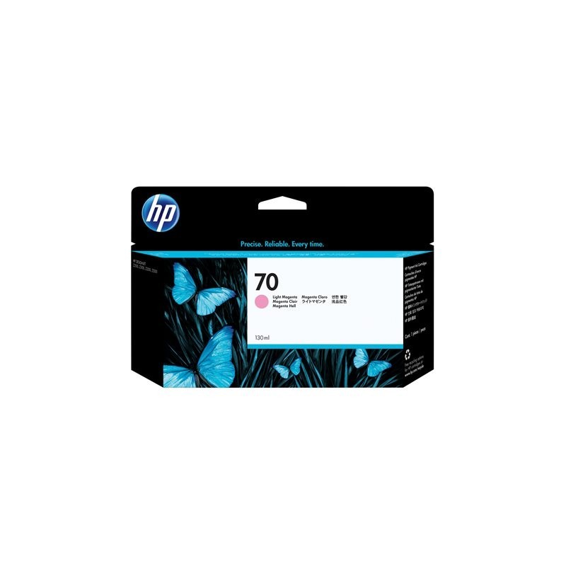 HP 70 original ink cartridge light magenta standard capacity 130ml 1-pack with Vivera ink HP 70 original ink cartridge light magenta standard capacity 130ml 1-pack with Vivera ink