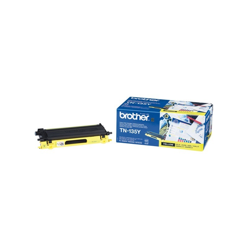 BROTHER TN135Y Toner Brother TN135Y yellow 4 000str HL-4040CN / HL-4050CDN / HL-4070CDW BROTHER TN135Y Toner Brother TN135Y yellow 4 000str HL-4040CN / HL-4050CDN / HL-4070CDW