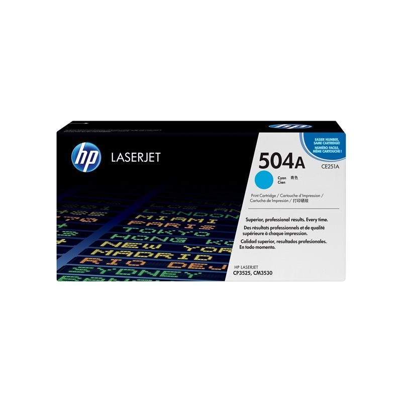 HP CE251A Toner HP cyan 7000str ColorSphere Color LaserJet CP3520 HP CE251A Toner HP cyan 7000str ColorSphere Color LaserJet CP3520