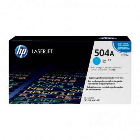 HP CE251A Toner HP cyan 7000str ColorSphere Color LaserJet CP3520 HP CE251A Toner HP cyan 7000str ColorSphere Color LaserJet CP3520