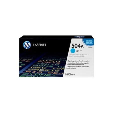 HP CE251A Toner HP cyan 7000str ColorSphere Color LaserJet CP3520 HP CE251A Toner HP cyan 7000str ColorSphere Color LaserJet CP3520