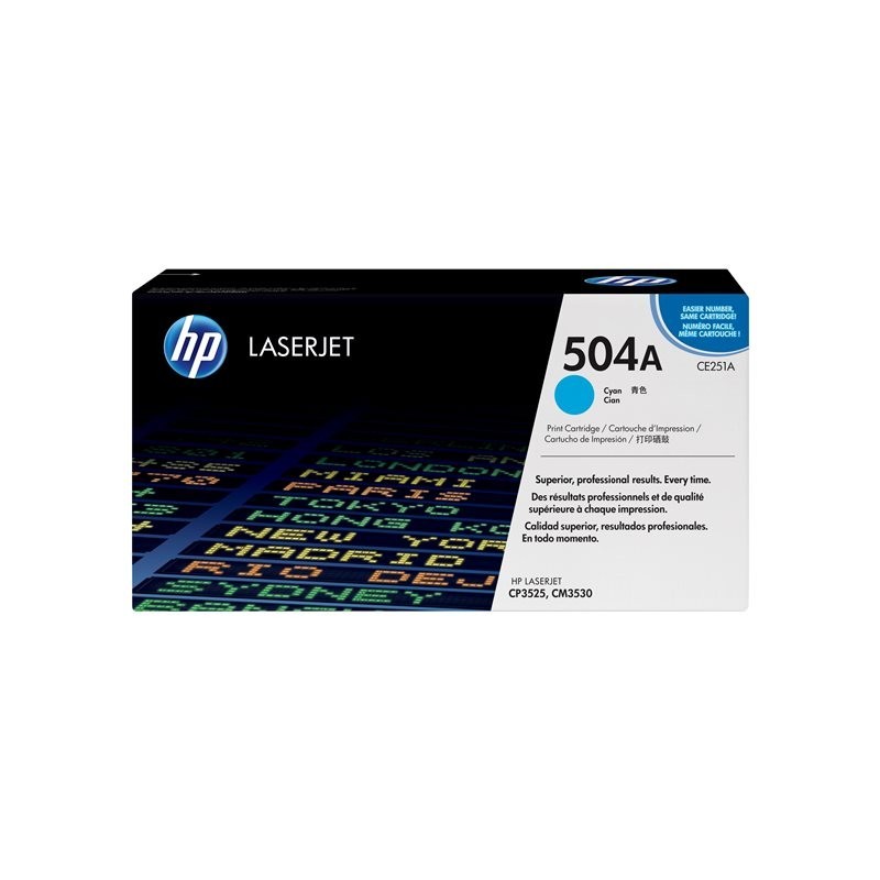 HP CE251A Toner HP cyan 7000str ColorSphere Color LaserJet CP3520 HP CE251A Toner HP cyan 7000str ColorSphere Color LaserJet CP3520