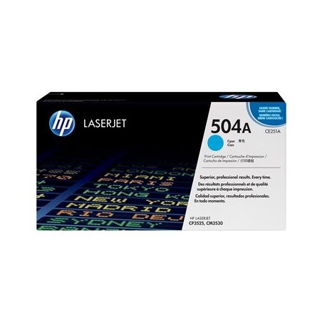 HP CE251A Toner HP cyan 7000str ColorSphere Color LaserJet CP3520 HP CE251A Toner HP cyan 7000str ColorSphere Color LaserJet CP3520
