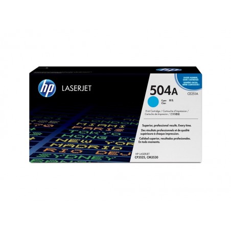 HP CE251A Toner HP cyan 7000str ColorSphere Color LaserJet CP3520 HP CE251A Toner HP cyan 7000str ColorSphere Color LaserJet CP3520