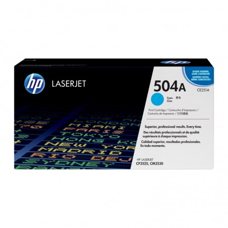 HP CE251A Toner HP cyan 7000str ColorSphere Color LaserJet CP3520 HP CE251A Toner HP cyan 7000str ColorSphere Color LaserJet CP3520