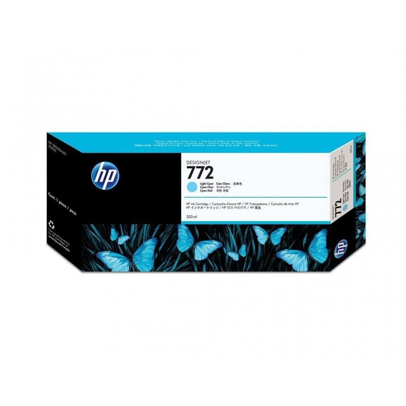 HP 772 ink 300ml light cyan DesignJet Z5200PS