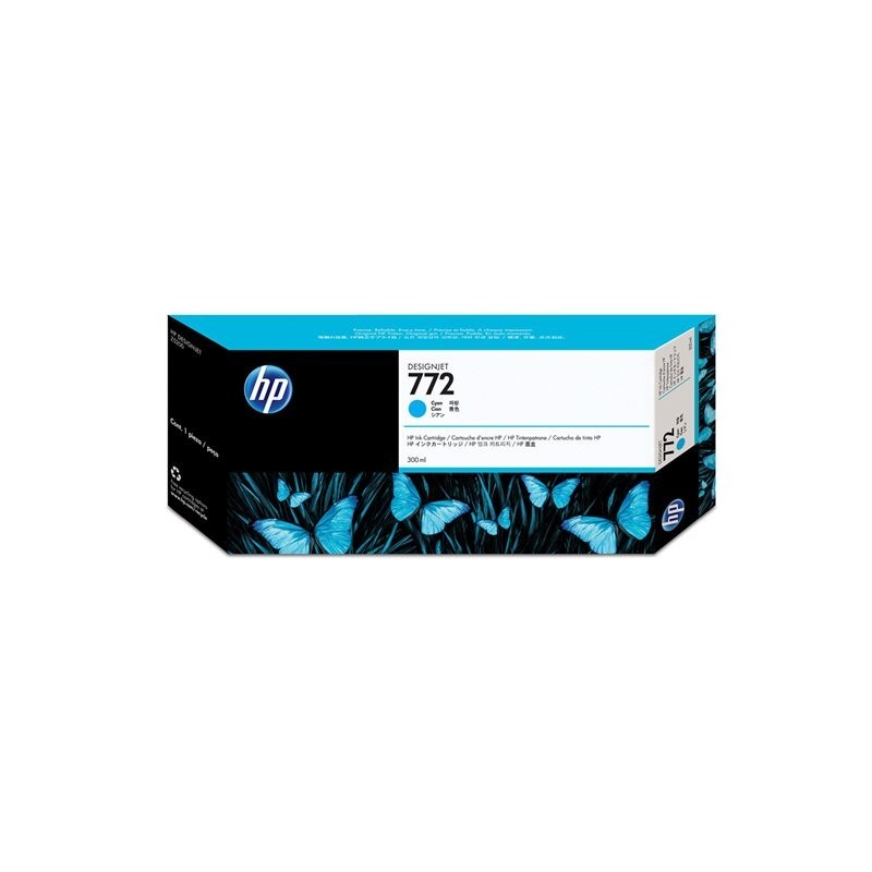 HP 772 ink 300ml cyan DesignJet Z5200PS