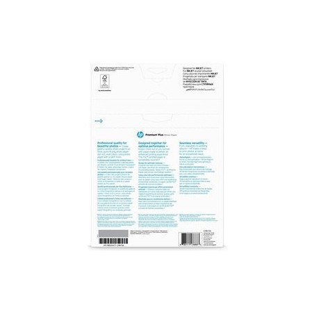 HP Premium Plus Semi-gloss Photo Paper white 300g/m2 A4 20 sheets 1-pack