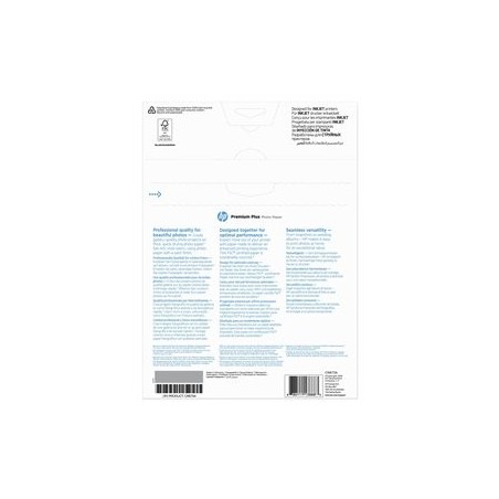 HP Premium Plus Semi-gloss Photo Paper white 300g/m2 A4 20 sheets 1-pack