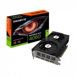 Karta graficzna GeForce RTX 4060 WINDFORCE OC 8G GDDR6 128bit 2DP Karta graficzna GeForce RTX 4060 WINDFORCE OC 8G GDDR6 128bit 2DP