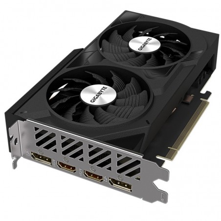Karta graficzna GeForce RTX 4060 WINDFORCE OC 8G GDDR6 128bit 2DP Karta graficzna GeForce RTX 4060 WINDFORCE OC 8G GDDR6 128bit 2DP