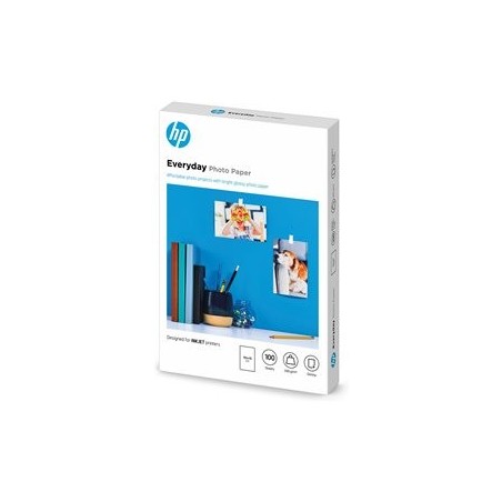 HP Everyday Glossy photo paper white 200g/m2 100x150mm 100 sheets 1-pack