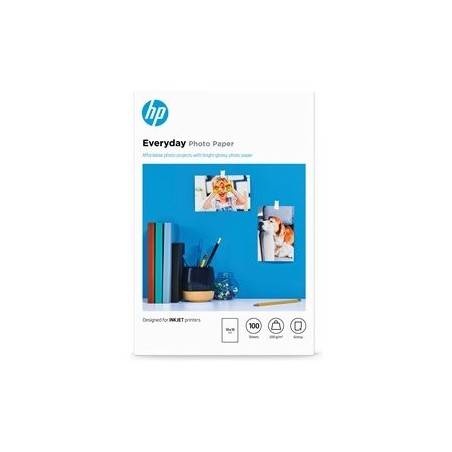 HP Everyday Glossy photo paper white 200g/m2 100x150mm 100 sheets 1-pack