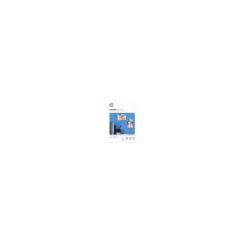 HP Everyday Glossy photo paper white 200g/m2 100x150mm 100 sheets 1-pack