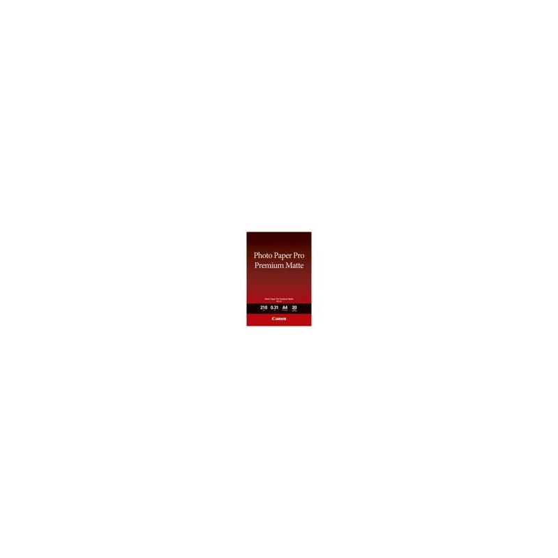 CANON Photo Paper Premium Matte A4 20 sheets