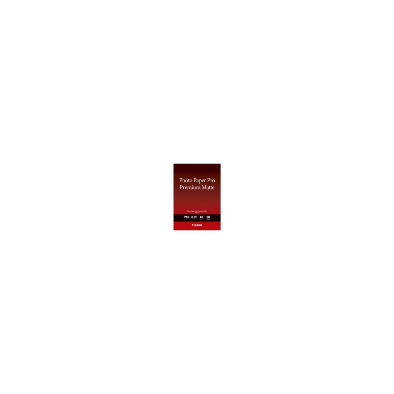 CANON Photo Paper Premium Matte A3 20 sheets