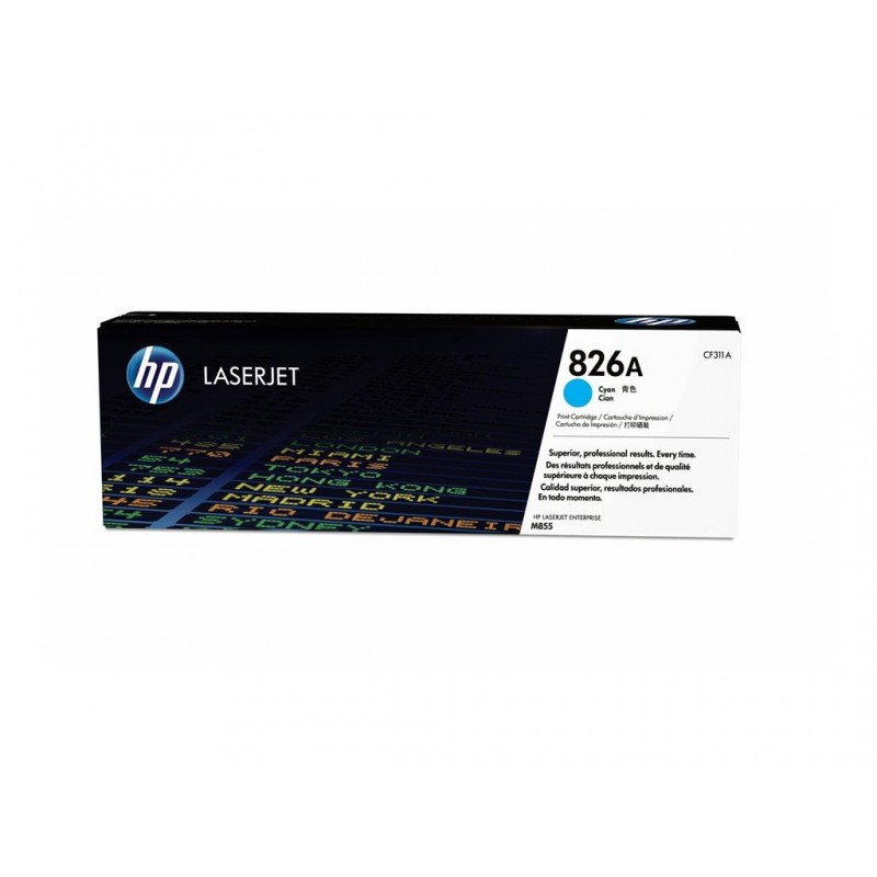 HP 826A Cyan LaserJet Toner Cartridge CF311A