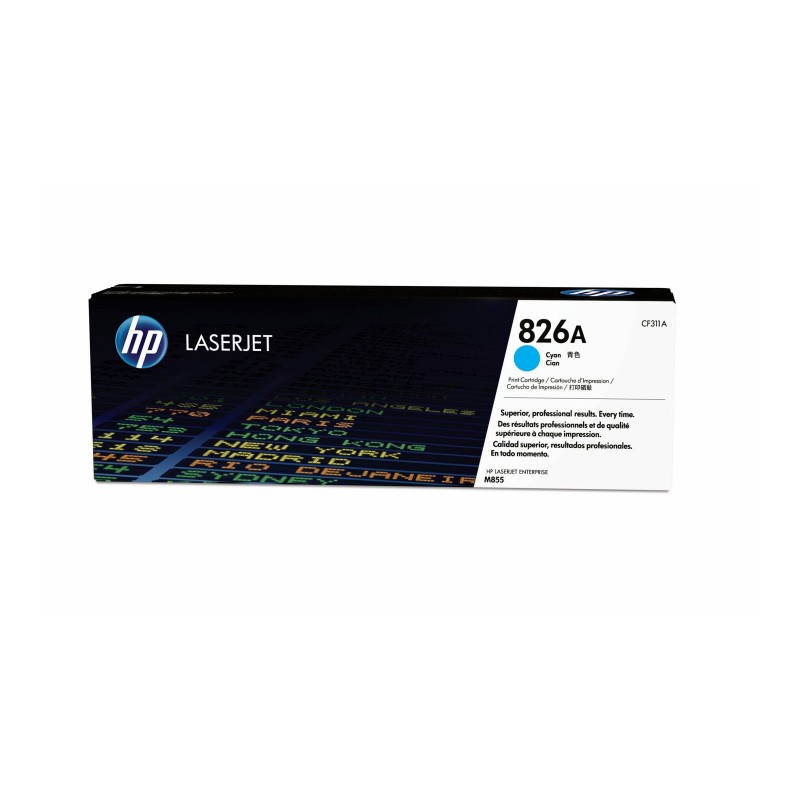 HP 826A Cyan LaserJet Toner Cartridge CF311A