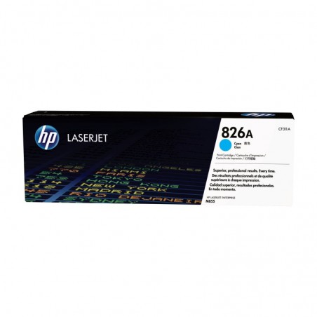 HP 826A Cyan LaserJet Toner Cartridge CF311A