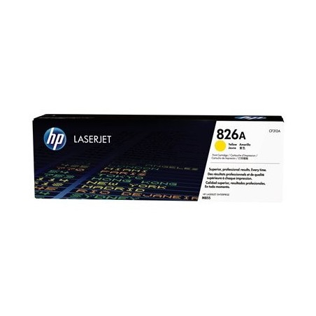 HP 826A Yellow LaserJet Toner Cartridge CF312A
