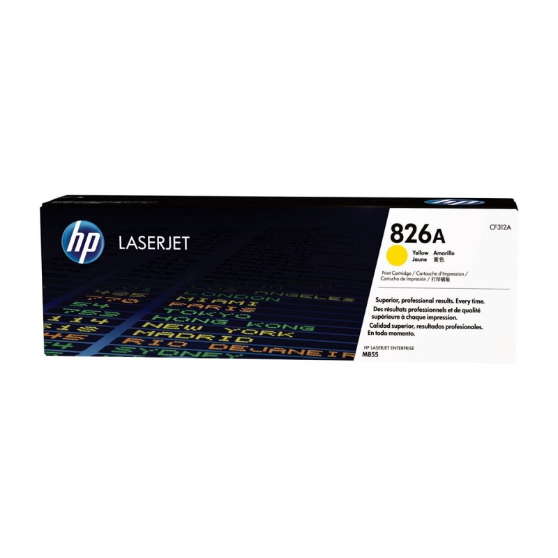 HP 826A Yellow LaserJet Toner Cartridge CF312A