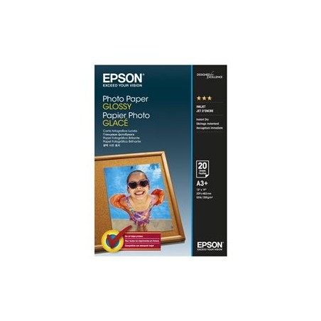 EPSON Photo Paper Glossy A3+ 20 sheet EPSON Photo Paper Glossy A3+ 20 sheet