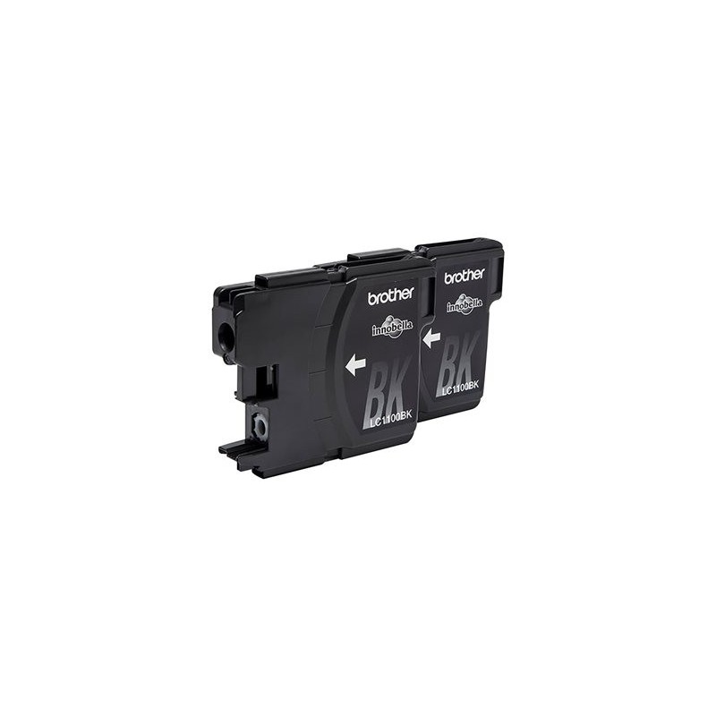 BROTHER LC1100BKBP2 Tusz Brother LC1100BKBP2 black Blister Pack (dwupak) 450str DCP395CN/DCP58CW