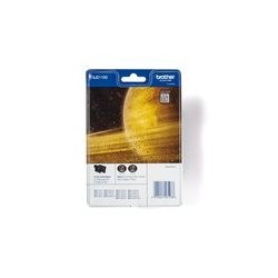 BROTHER LC1100BKBP2 Tusz Brother LC1100BKBP2 black Blister Pack (dwupak) 450str DCP395CN/DCP58CW