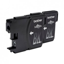 BROTHER LC1100BKBP2 Tusz Brother LC1100BKBP2 black Blister Pack (dwupak) 450str DCP395CN/DCP58CW