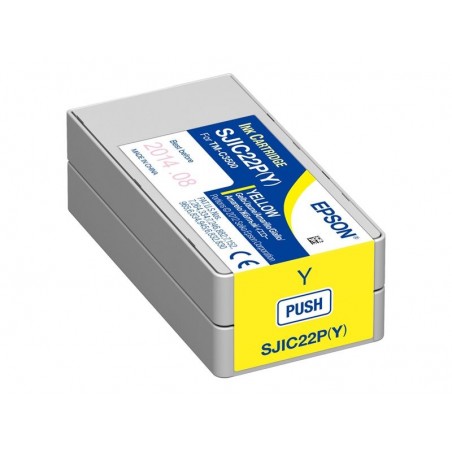 EPSON C33S020604 Tusz Epson yellow ink bottle 32,5 ml ColorWorks TM-C3500