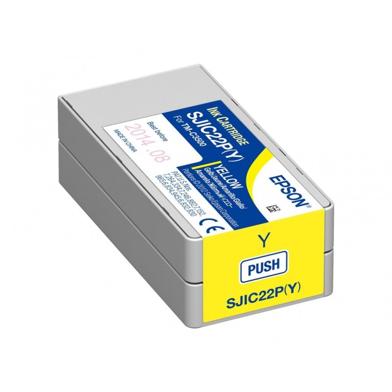 EPSON C33S020604 Tusz Epson yellow ink bottle 32,5 ml ColorWorks TM-C3500