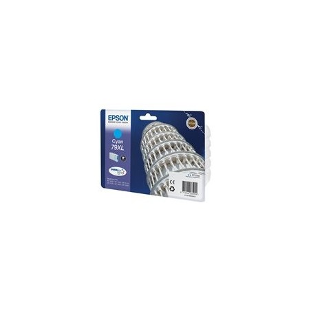 EPSON C13T79024010 Tusz Epson cyan T7902 17 ml WF-5110DW/WF-5190DW/WF-5620DWF/WF-5690DWF