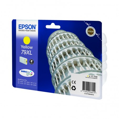 EPSON C13T79044010 Tusz Epson yellow T7904 17 ml WF-5110DW/WF-5190DW/WF-5620DWF/WF-5690DWF