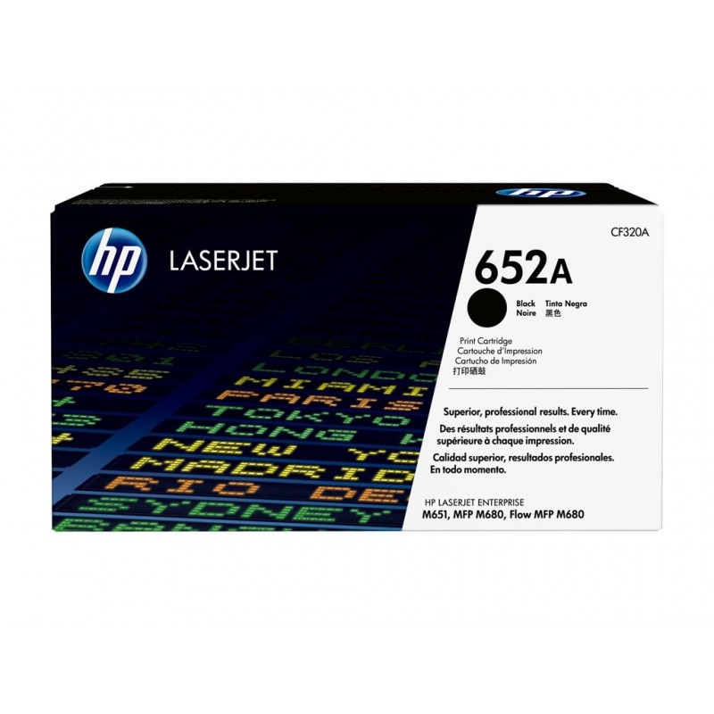 HP 652A Black Toner Color LaserJet Enterprise M651/MFP M680 11500 pages