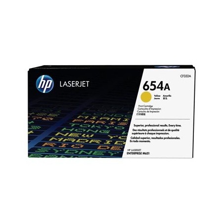HP CF332A Toner HP 654A yellow 15000str ColorLJ Enterprise M651