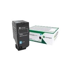 Toner CS/CX727,CS728 CYAN 10K 75B20C0